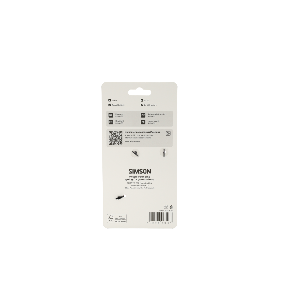 Simson Koplamp B-line 5S