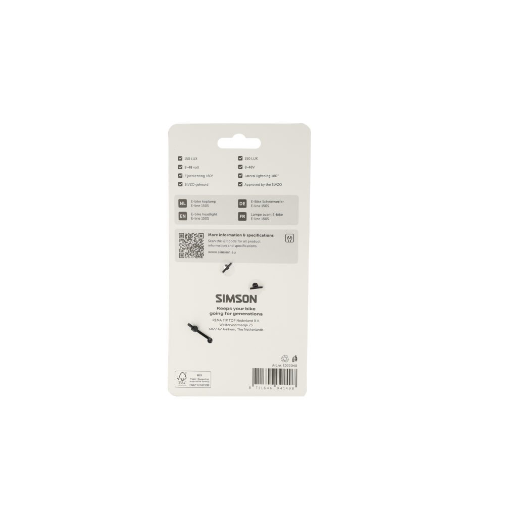 Simson E-line 150S – 150 LUX