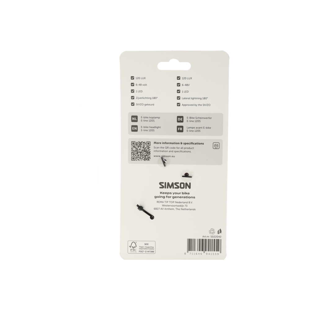 Simson E-line 120S – 120 LUX