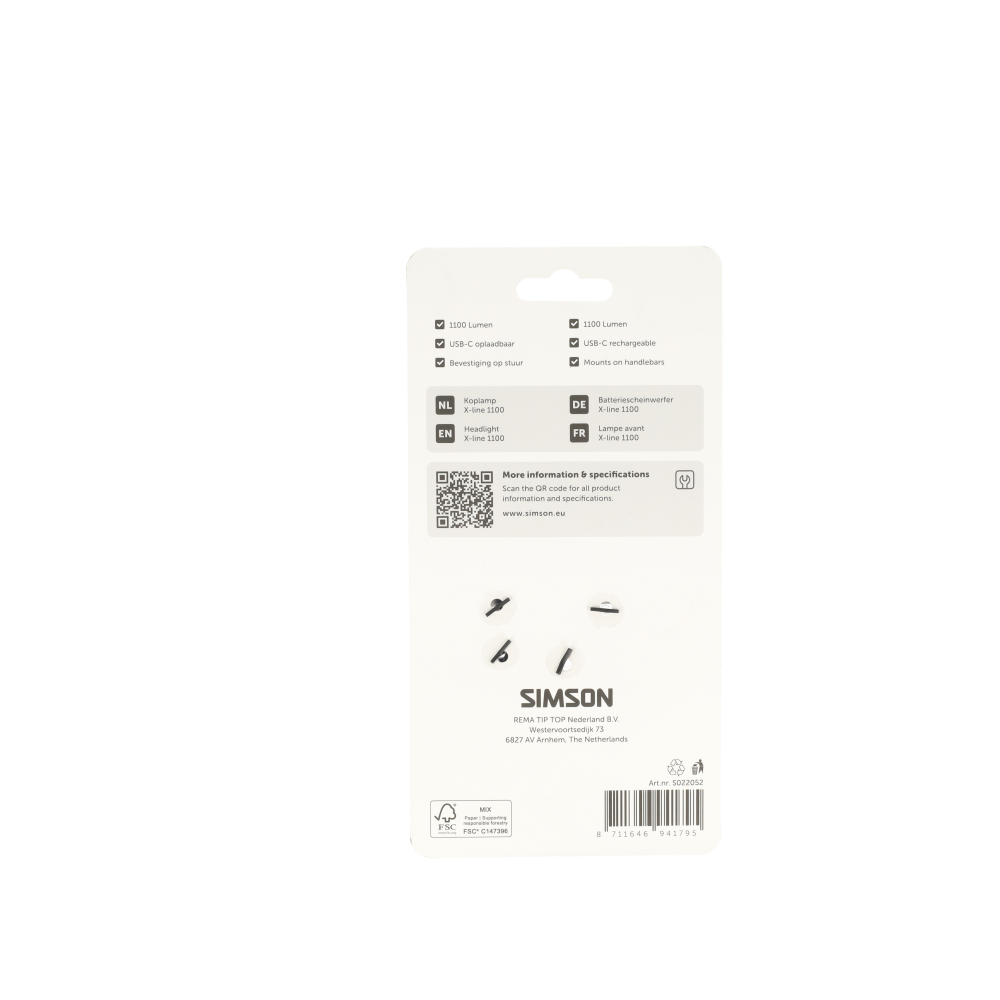 Simson Koplamp X-line 1100