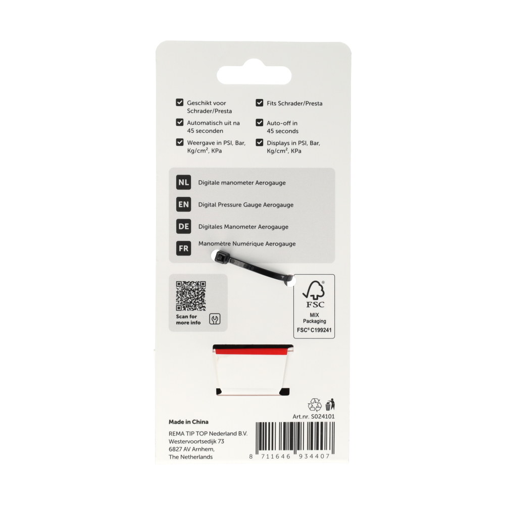 Simson Digitale Manometer Aerogauge