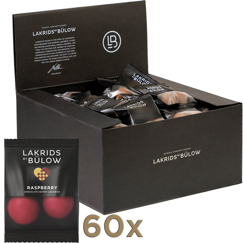 BOX OF MINIS CRISPY RASPBERRY