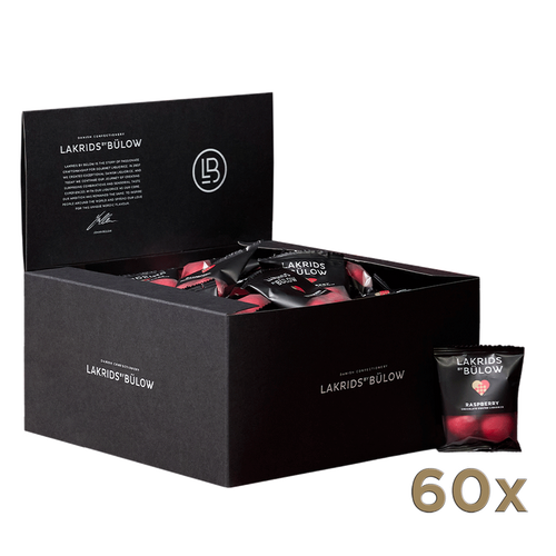BOX OF MINIS CRISPY RASPBERRY