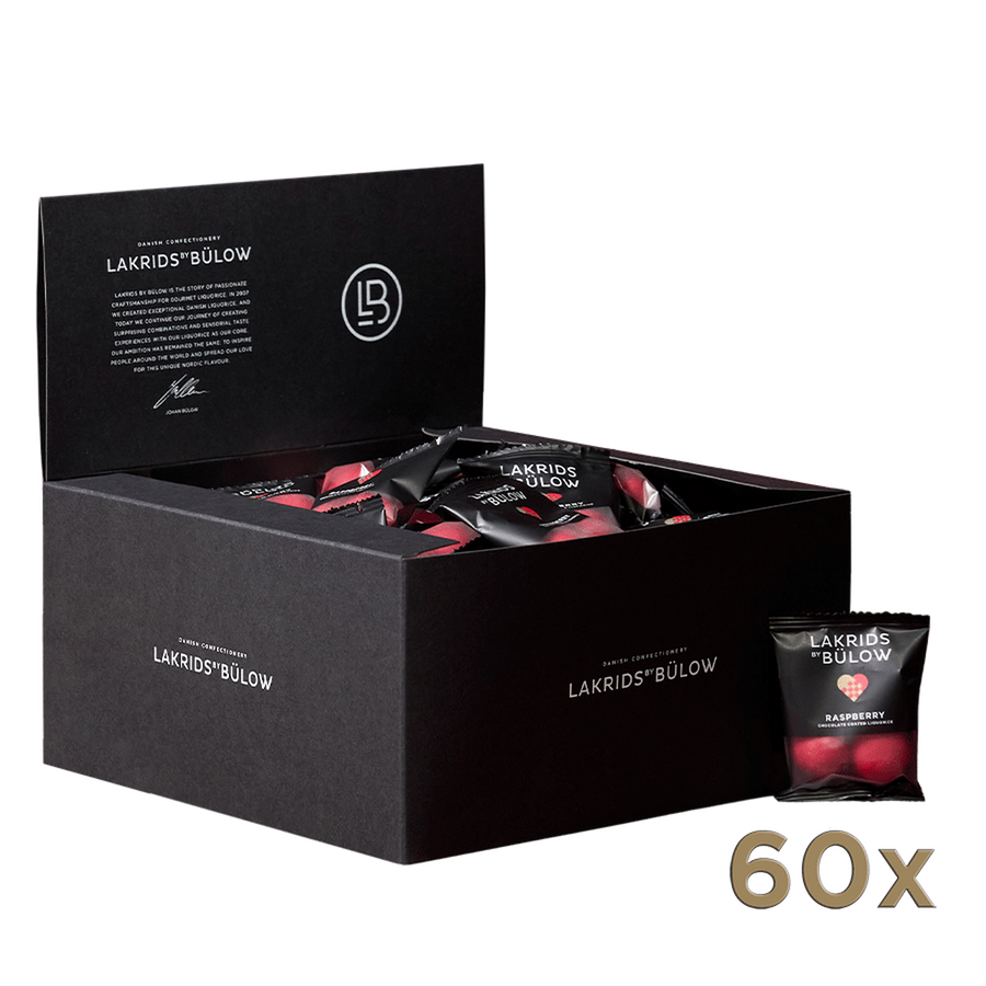 BOX OF MINIS CRISPY RASPBERRY