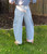 Barrel, leg light wash, granny, square jeans