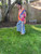 Ruffle, grannysquare, wide pants