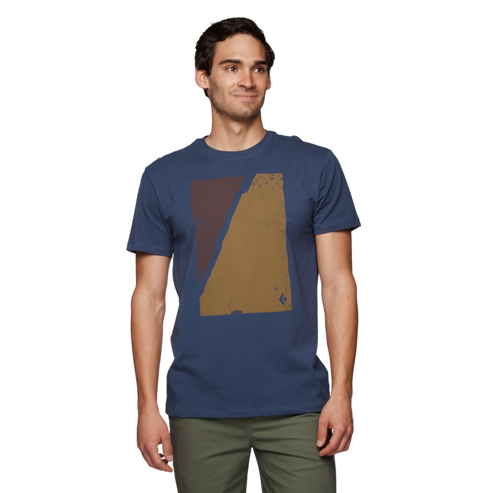 Block Print Mountain T-Shirt - Men's