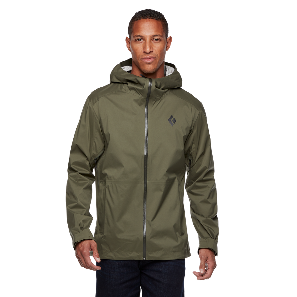 Unlock Wilderness' choice in the Black Diamond Vs North Face comparison, the Stormline Stretch Rain Shell by Black Diamond