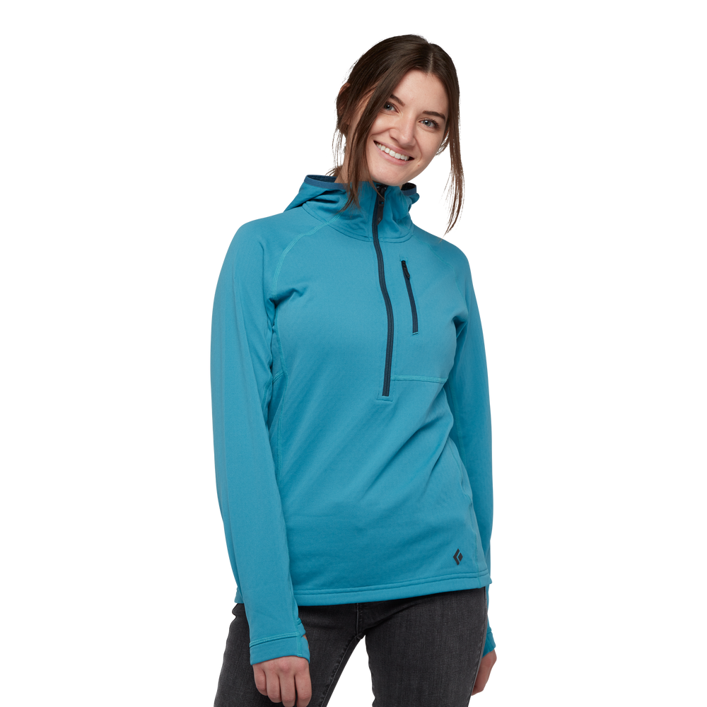 Coefficient 1/4-Zip Fleece Hoody - Women's