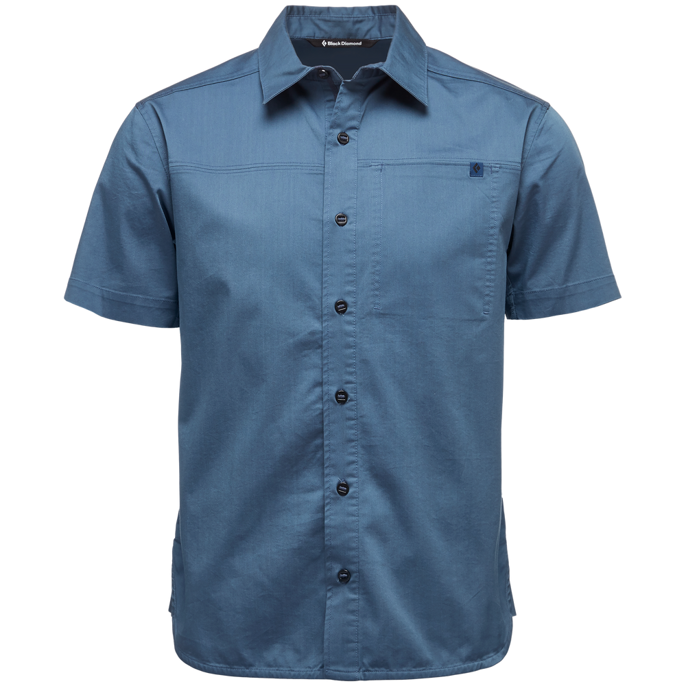 Short Sleeve Stretch Operator Shirt - Men's