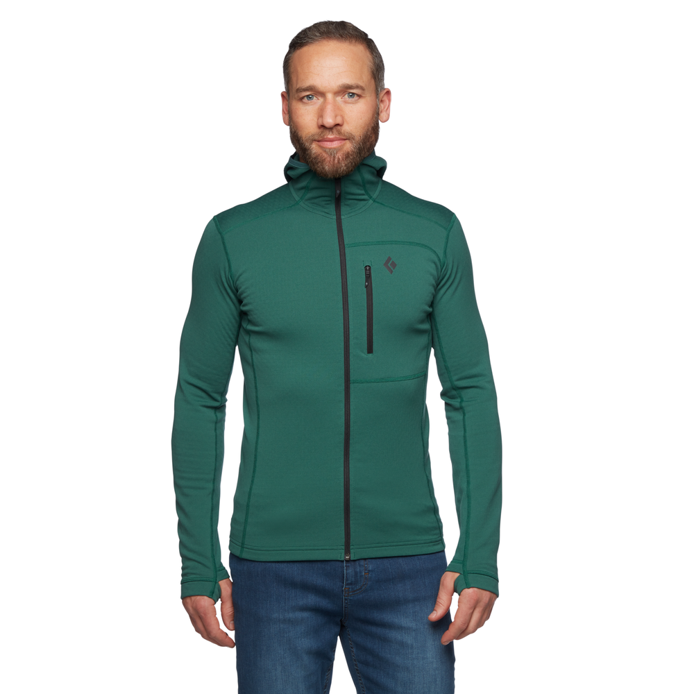 Coefficient fleece hoody