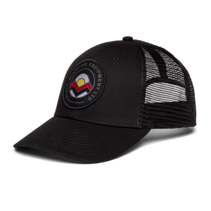 black low profile hat