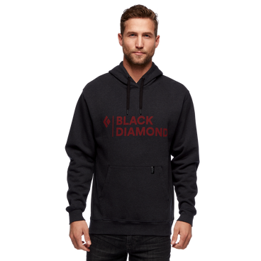 Stacked Logo Hoody - Men's | Black Diamond