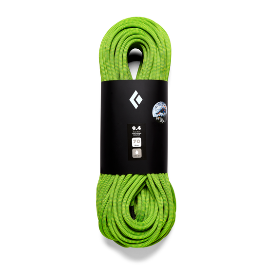 9.4 Dry Climbing Rope - Honnold Edition Green/Yellow 1