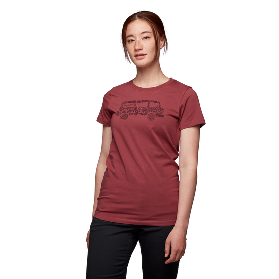 Women's Vantastic Tee Cherrywood 1