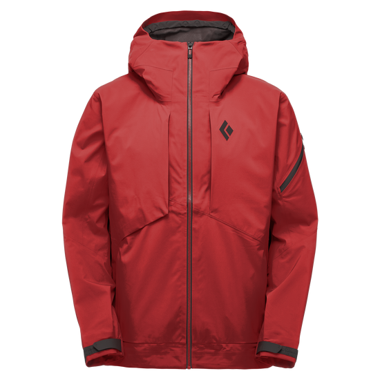 Men's Mission Ski Shell Red Oxide 1