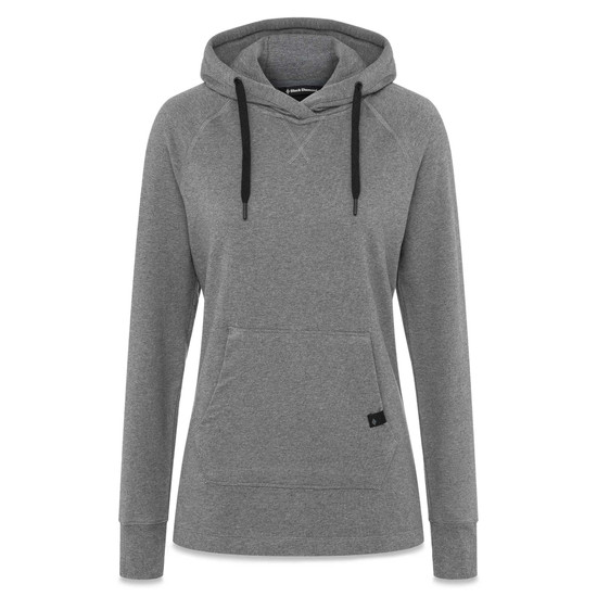 Women's BD Rays Pullover Hoody Charcoal/Heather 1