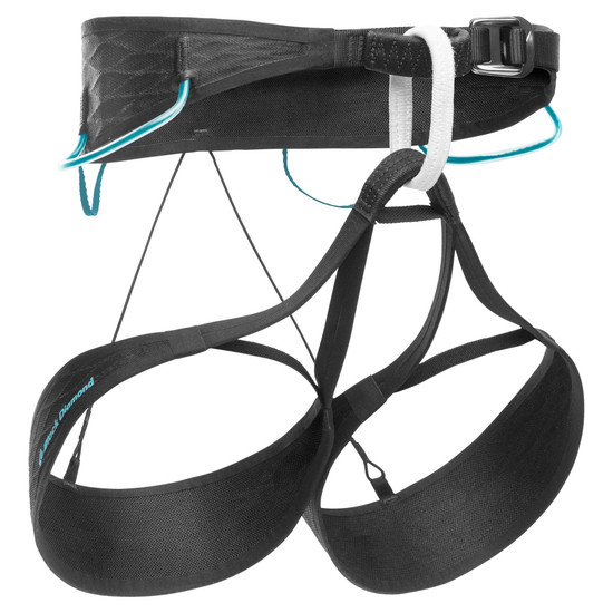 Women's Airnet Harness Black/Aqua Verde 3