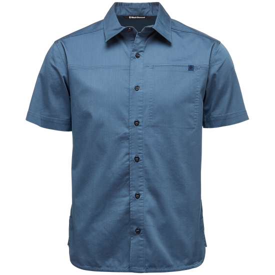 Short Sleeve Stretch Operator Shirt - Men's Ink Blue 1