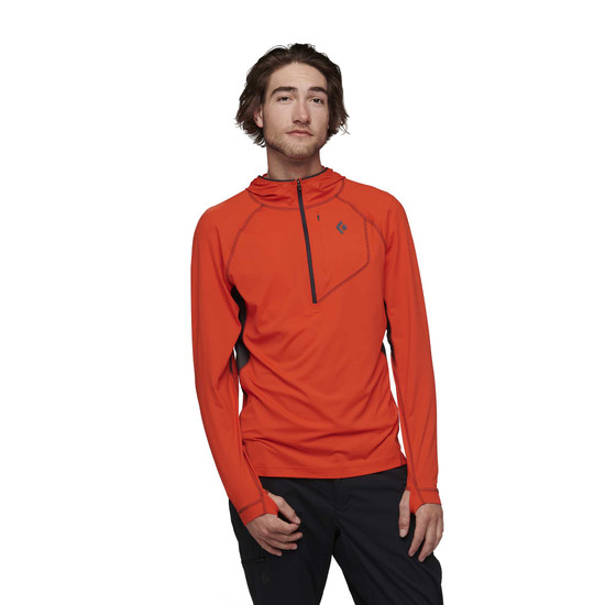 Men's Alpenglow Pro Hoody Octane 1