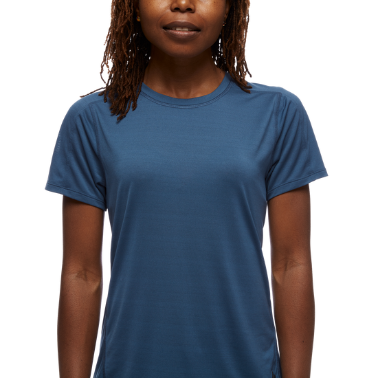 Women's Genesis Tech T-Shirt Ink Blue 2