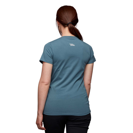 Women's Aerial View Tee Storm Blue 2