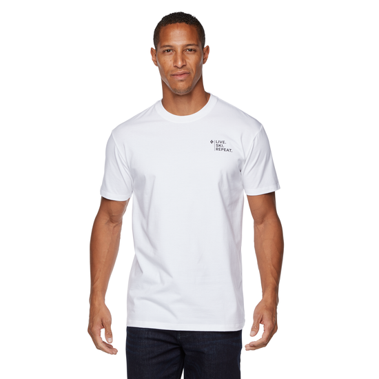 Men's Ski Mountaineering T-Shirt White 4