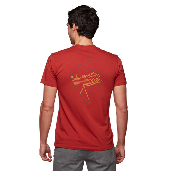 Men's Desert To Mountain Tee Red Rock 2