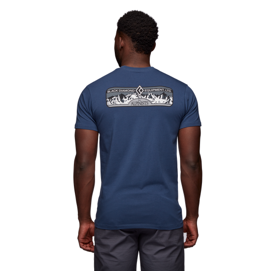Men's Heritage Equipment For Alpinists Tee Ink Blue 3