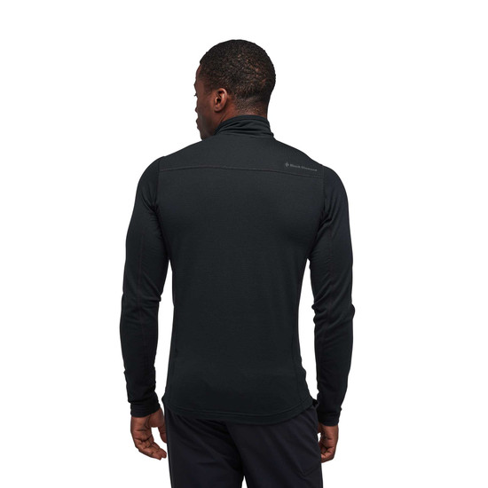 Men's Coefficient LT Quarter Zip Pullover Black 3