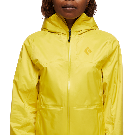 Women's Treeline Rain Shell - Past Season Sunflare 2