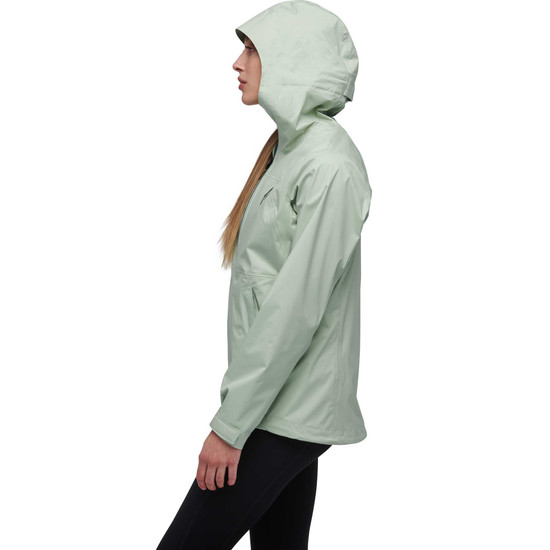 Women's Stormline Stretch Anorak Rain Shell | Black Diamond