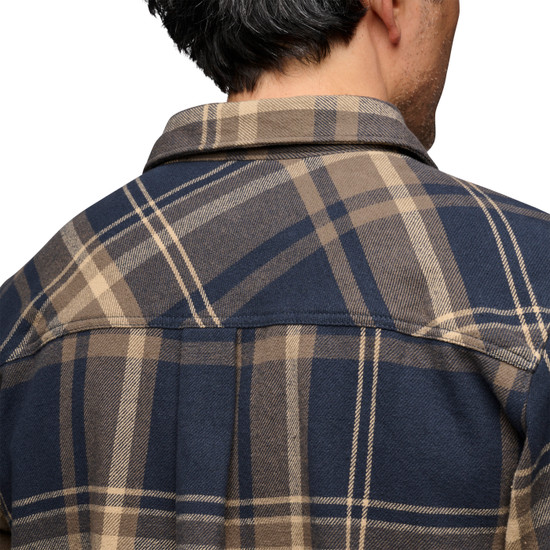 Men's Project Flannel Charcoal-Walnut Plaid 6