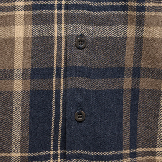 Men's Project Flannel Charcoal-Walnut Plaid 7