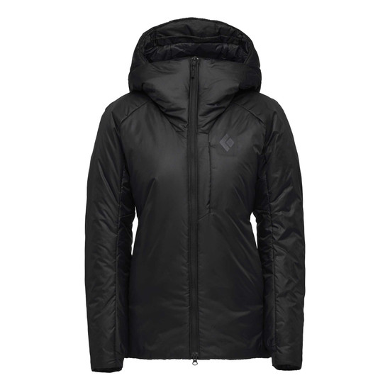 Women's Belay Parka Black 1