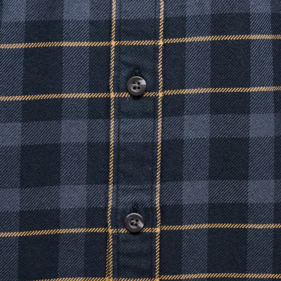 Men's Project Twill Long Sleeve Shirt Charcoal-Black 7