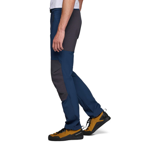 Men's Alpine Hybrid Pants Indigo-Carbon 3