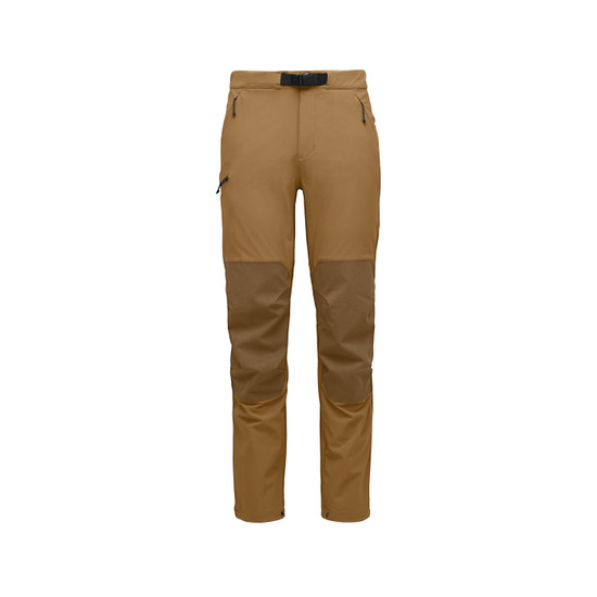 Men's Alpine Hybrid Pants Flax-Dark Curry 1