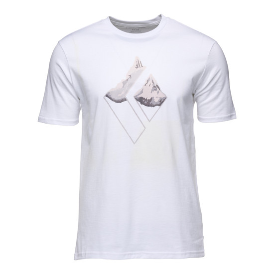 Men's Mountain Logo Tee White 1