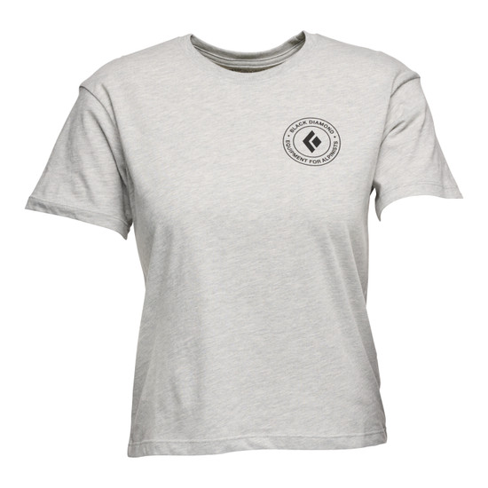 Women's Circle Logo Tee Nickel Heather 2