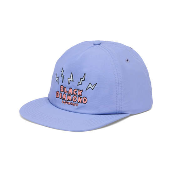 Synthetic Surf Hat Soft Lilac-Lightning Bolts 2