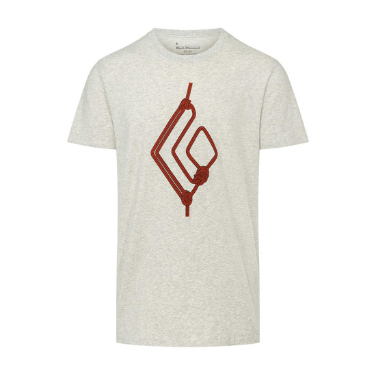 Men's Rope Diamond Tee Birch Heather 3