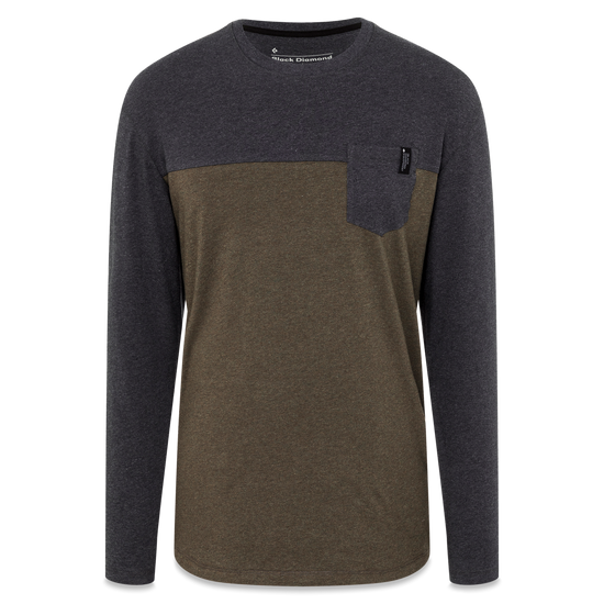 LS Campus T-Shirt - Men's Cypress/Heather/Black/Heather 4