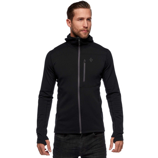 Proof Trail Grid Fleece Full Zip Hoodie