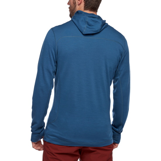 Men's Solution Merino Hoody Astral Blue 1