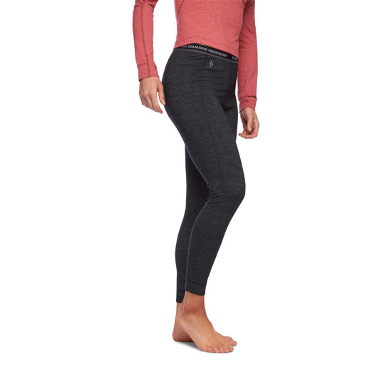 Women s Solution 150 Merino Baselayer Full Length Bottom Black