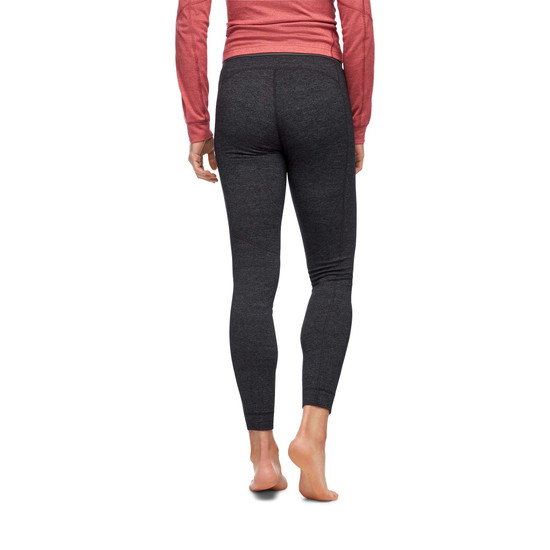 Women s Solution 150 Merino Baselayer Full Length Bottom Black