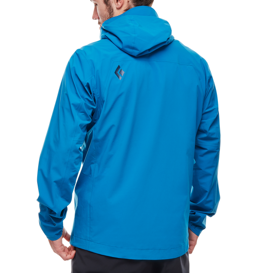 Men's Fineline Stretch Rain Shell Kingfisher 2