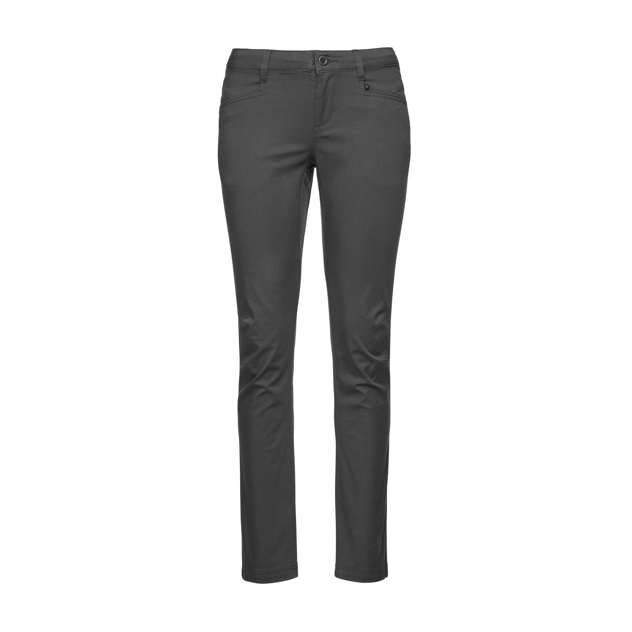 Black Diamond Equipment Women's Notion Pants - Straight Leg, 4 Anthracite