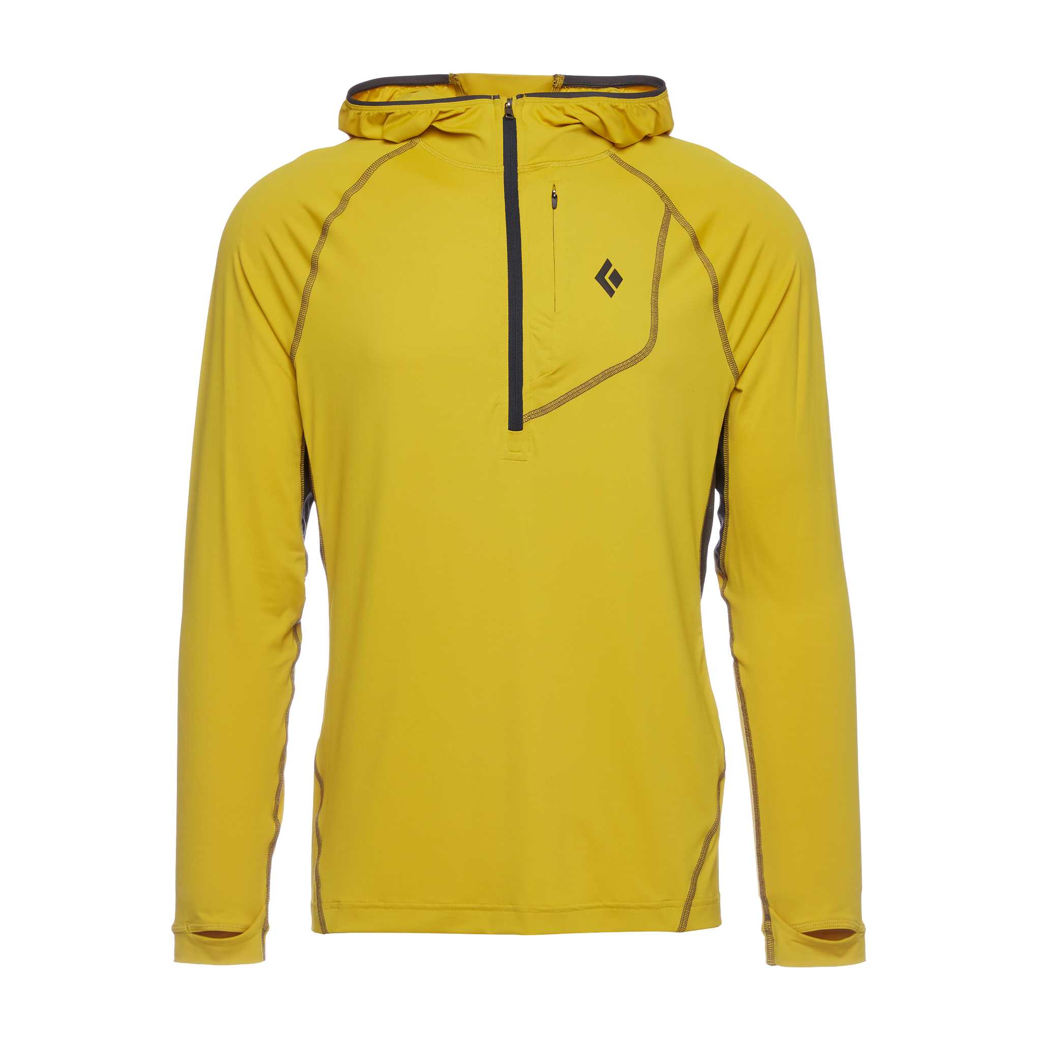 Black Diamond Equipment Men's Alpenglow Pro Hoody, XL Sulphur